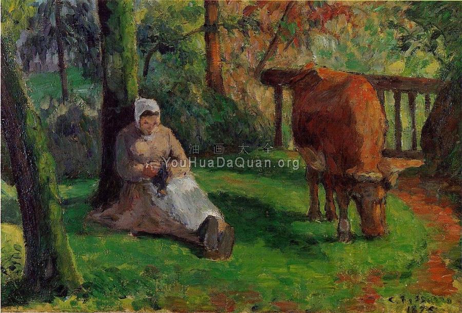 Cowherd - 卡米耶·毕沙罗